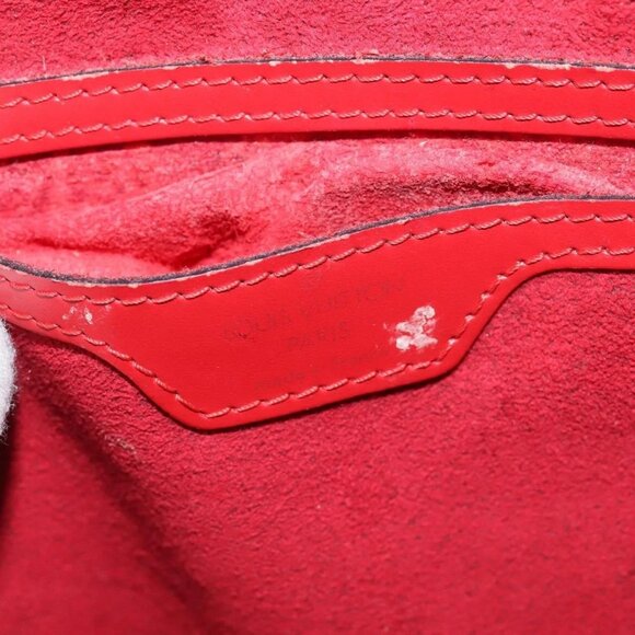 LOUIS VUITTON Epi Mabillon Backpack Castilian Red M52237 LV Auth ep11374 main image 15